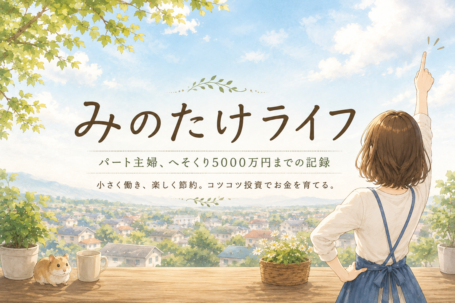 みのたけライフ|パート主婦、へそくり5000万円までの記録